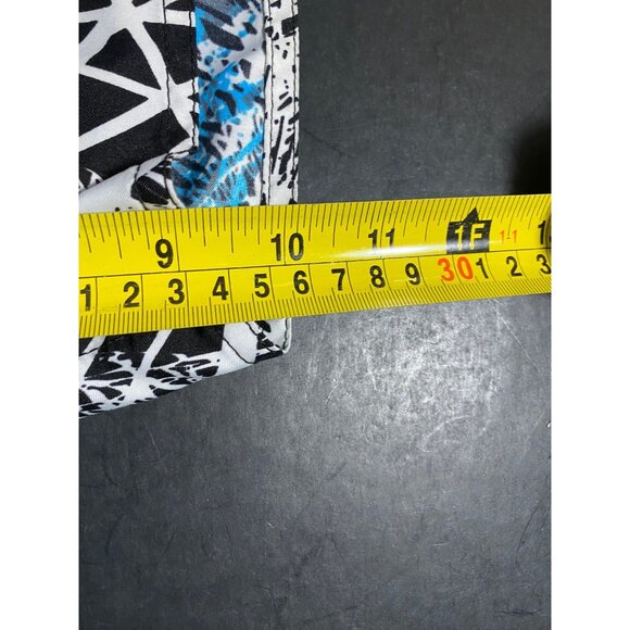 Volcom Board Shorts Mens 33 10" Swim Trunks Grunge AOP Y2K - Picture 8 of 8